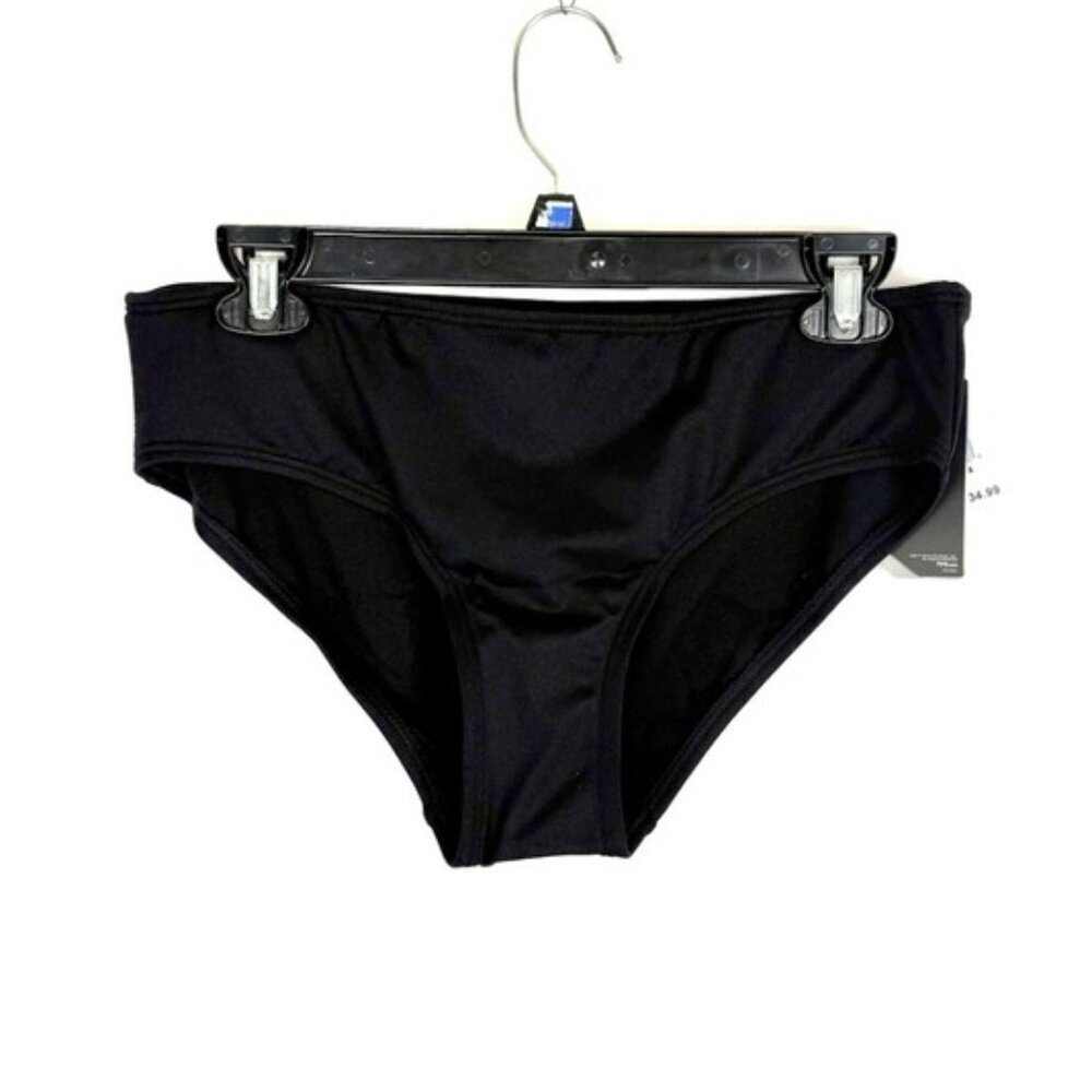 TYR Women’s Black Full Coverage Bikini Bottom Size 14